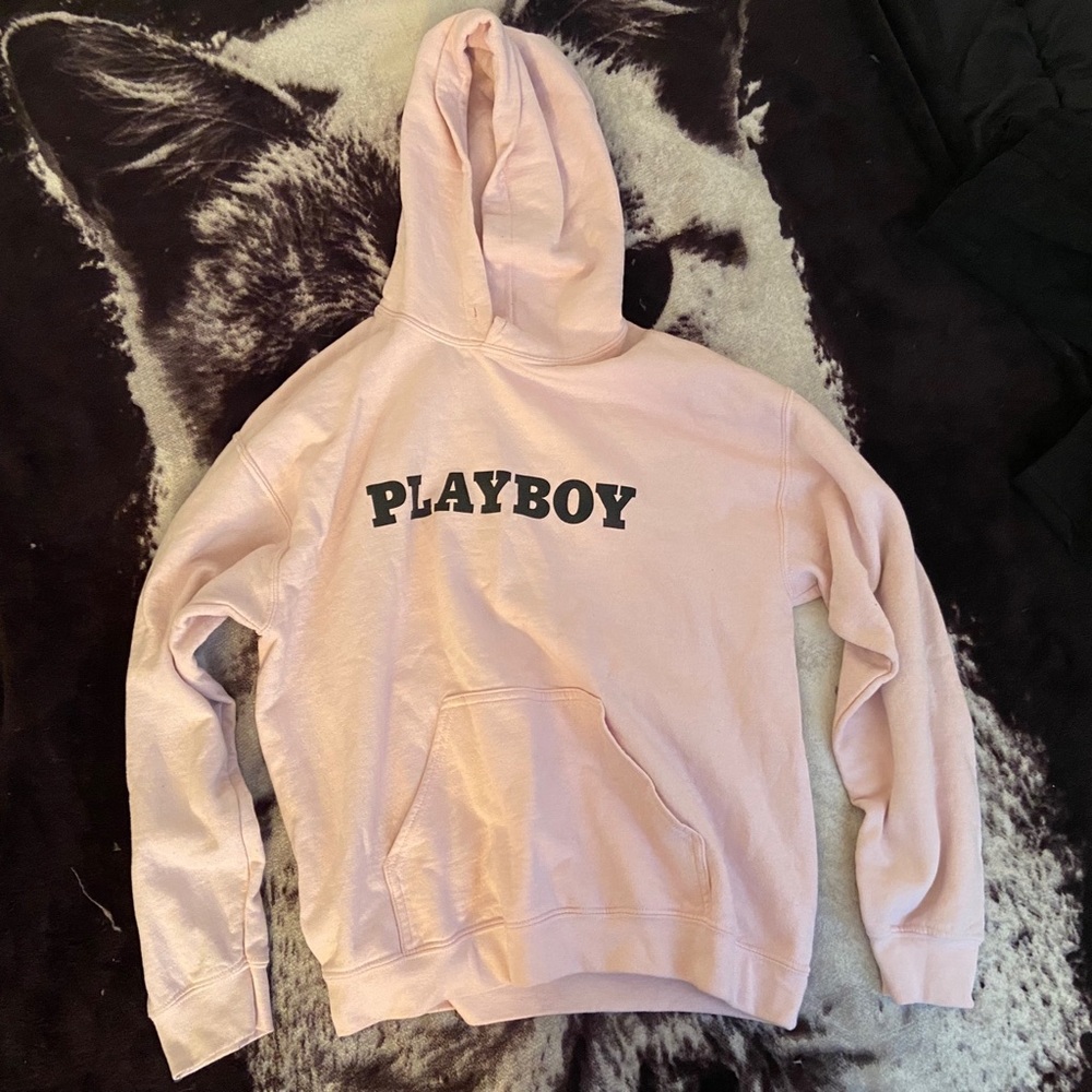 Authentic Pink Playboy Hoodie
